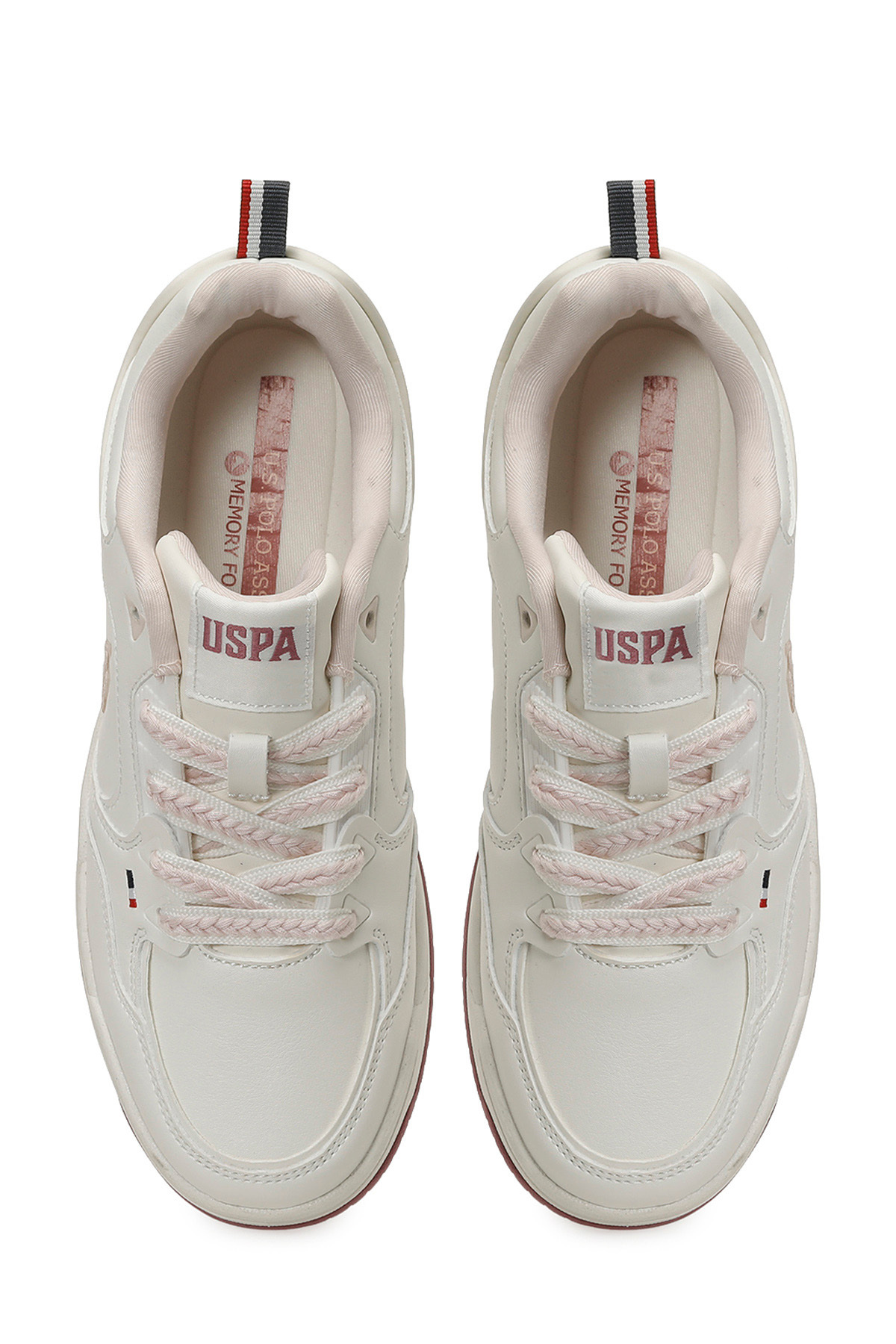 U.S. Polo Assn.  ZELDA 6FX Beyaz Kadın Sneaker - Görsel 5