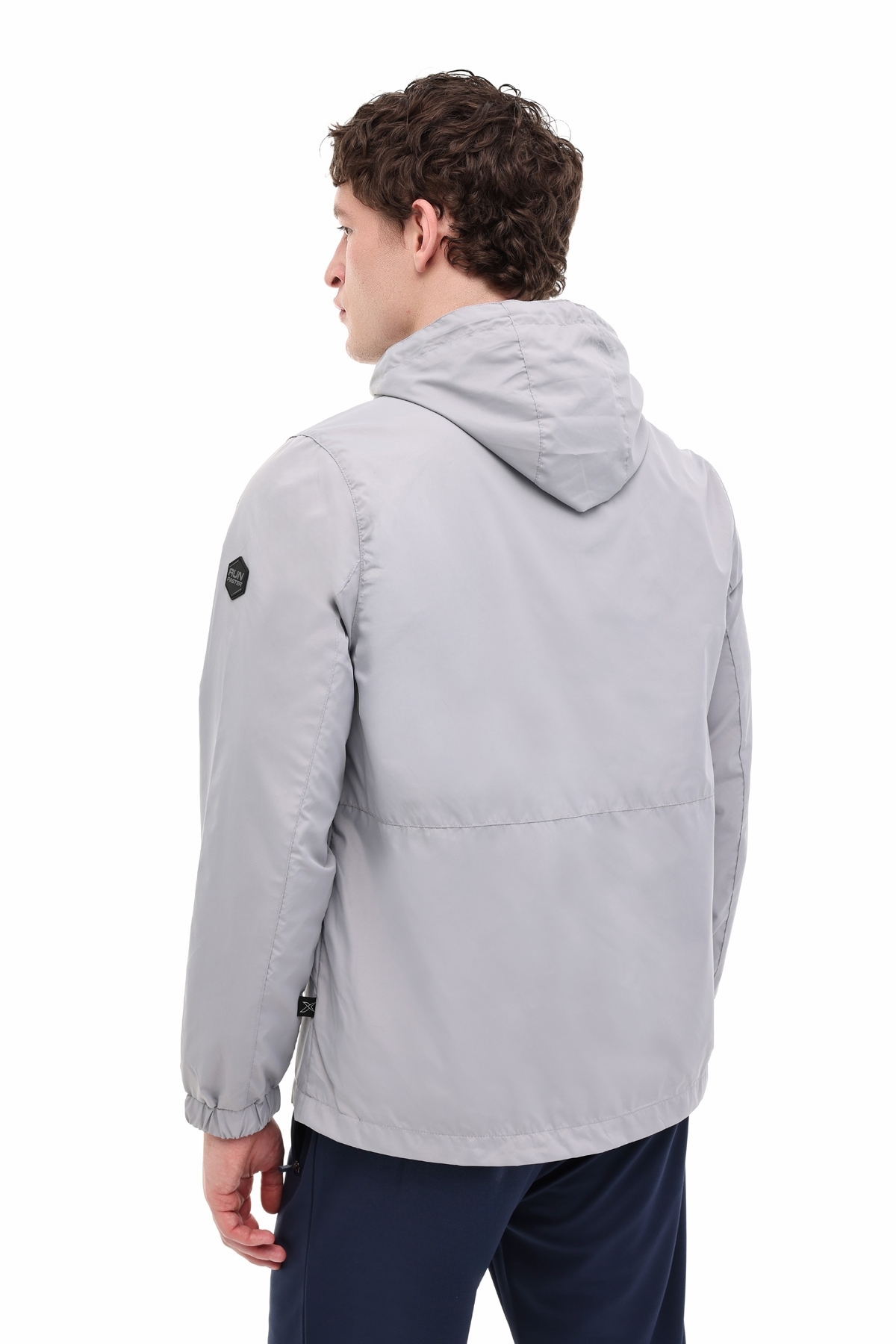 Kinetix ML INDIGO 8PRF115 6FX GRI Erkek Yağmurluk görsel 2