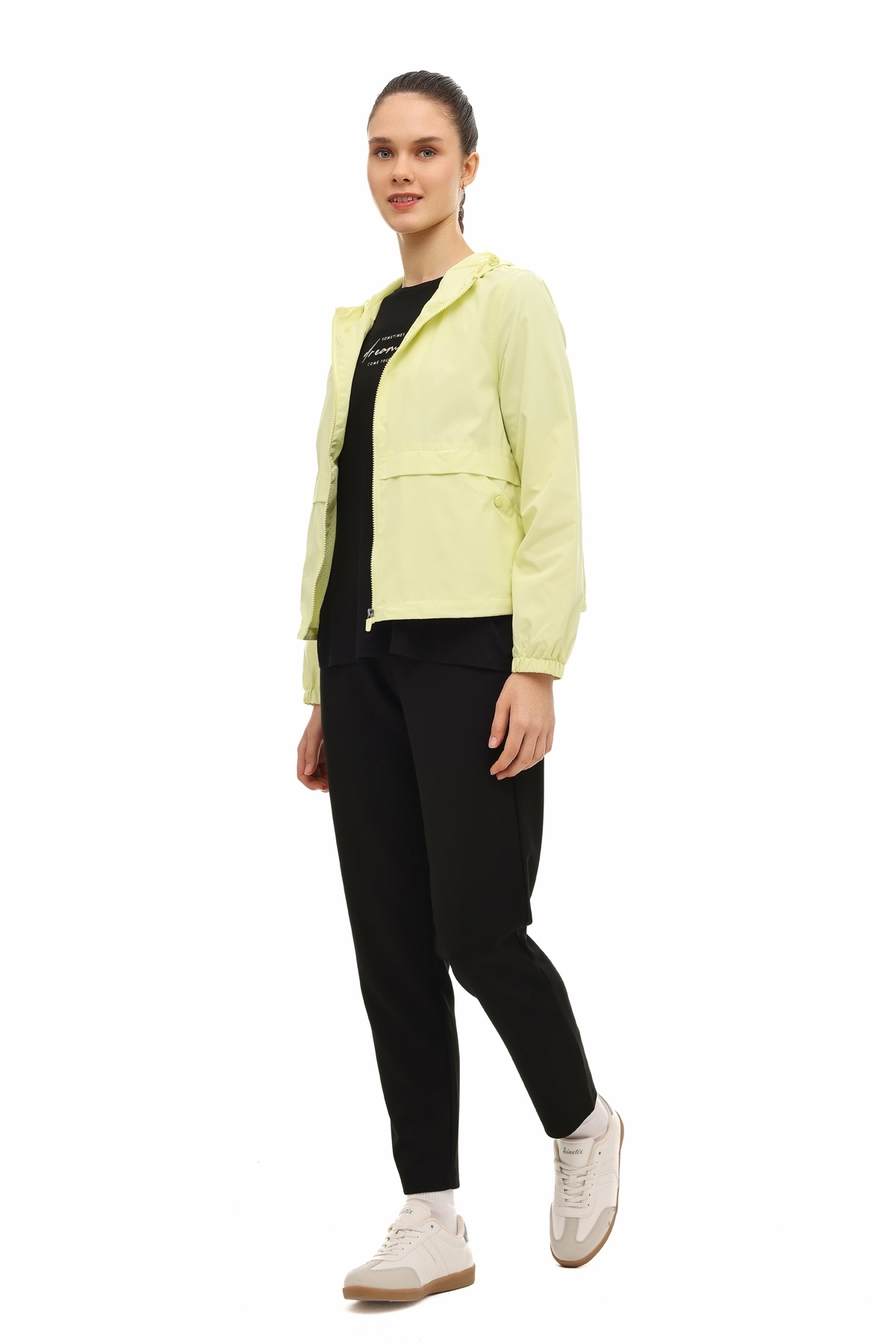 Kinetix  WL 8GABY 8P100 6FX Sarı Kadın Yağmurluk - Görsel 3