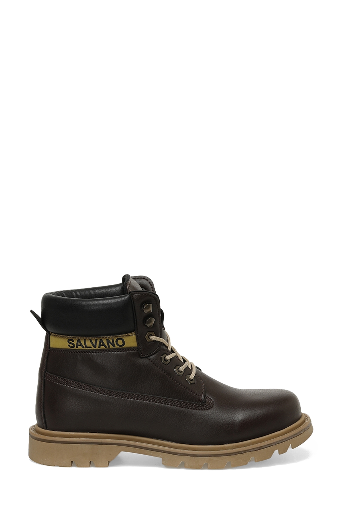 HANSEL 3PR Men's Brown Worker Boots