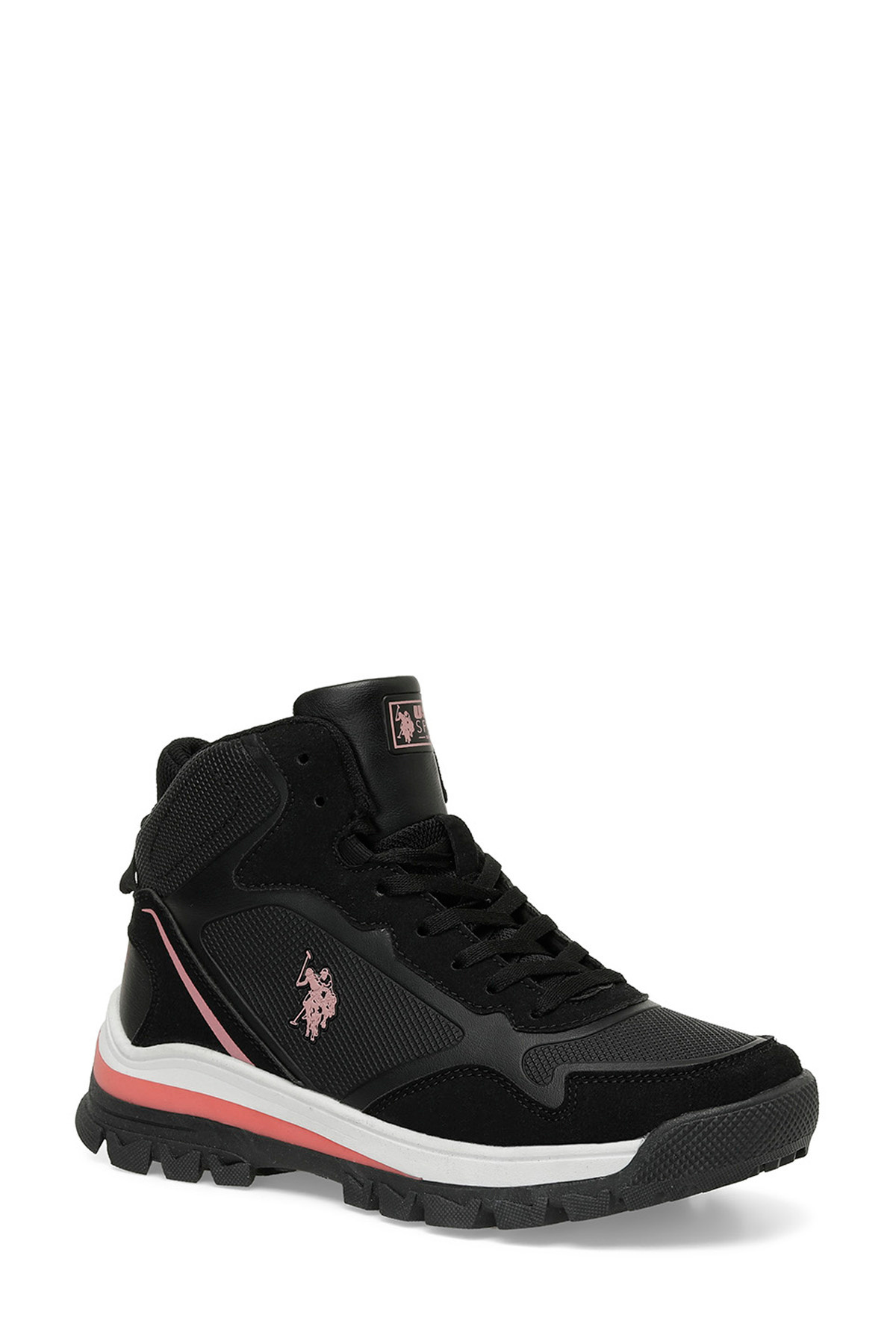 U.S. Polo Assn. SAGAN HI WMN 4PR Siyah Kadın Outdoor Bot görsel 2