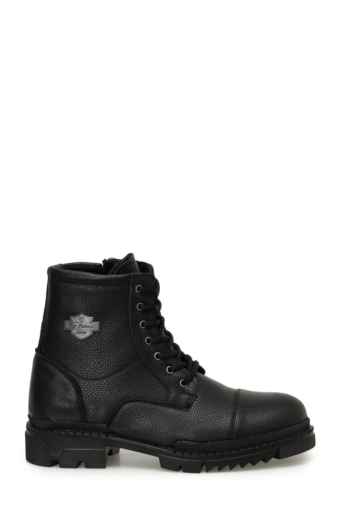 FURNAS 3PR Men's Black Biker Boots