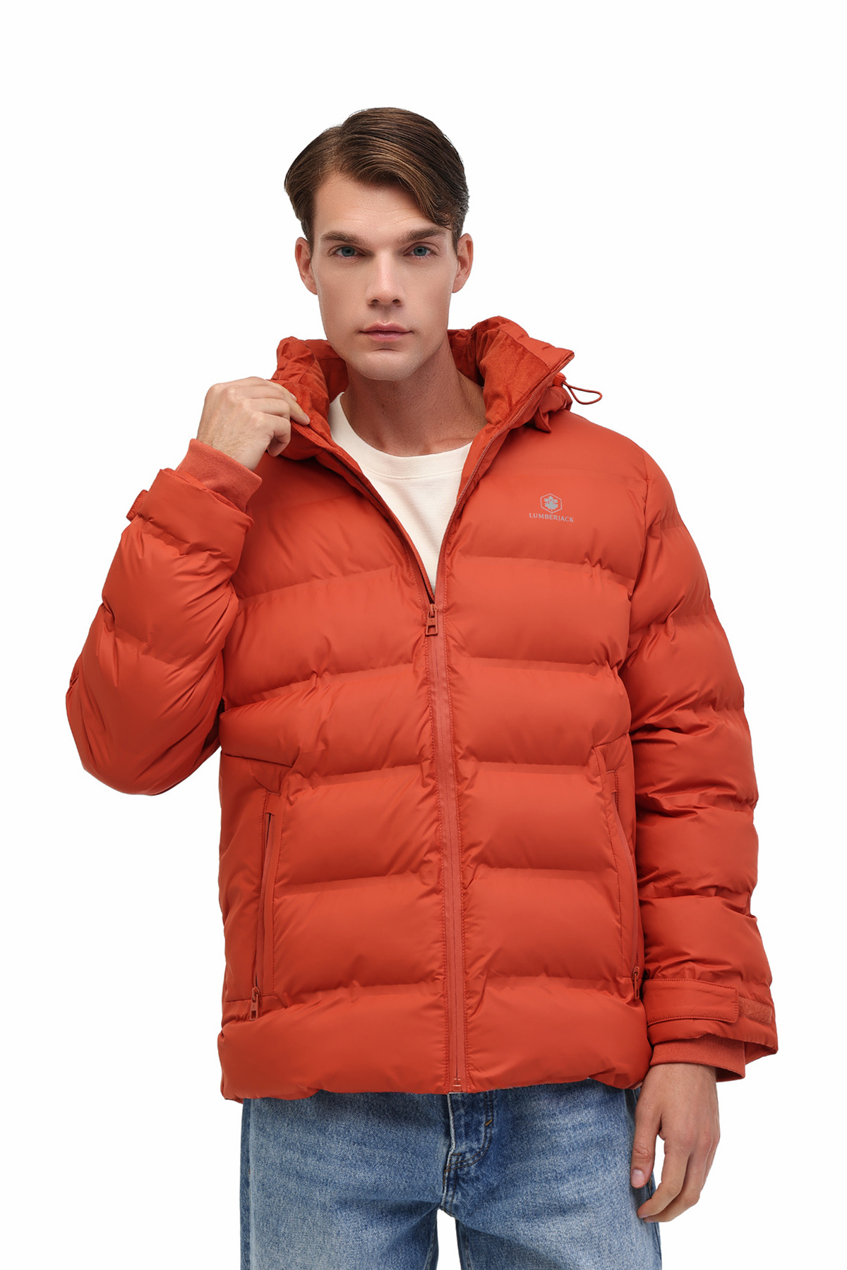 lumberjack ML YAOCAN 1ARW-115 5PR Turuncu Erkek Kısa Kaban