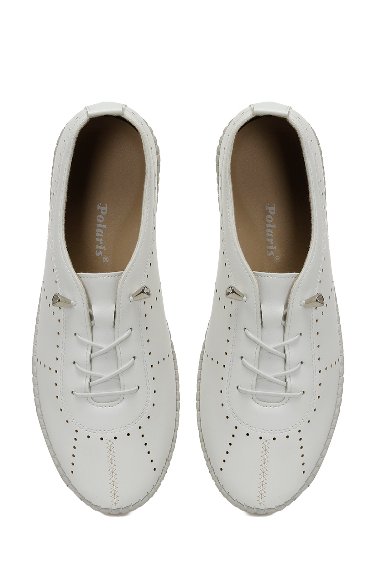 Polaris  161696.Z5FX Beyaz Kadın Ayakkabı - Görsel 4