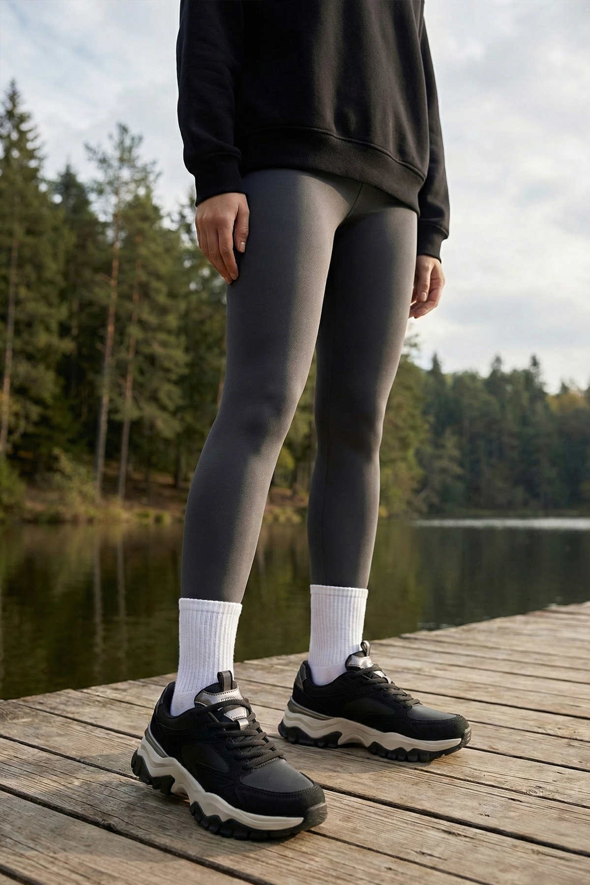 Kinetix ROKAS 5PR Siyah Kadın Outdoor görsel 2