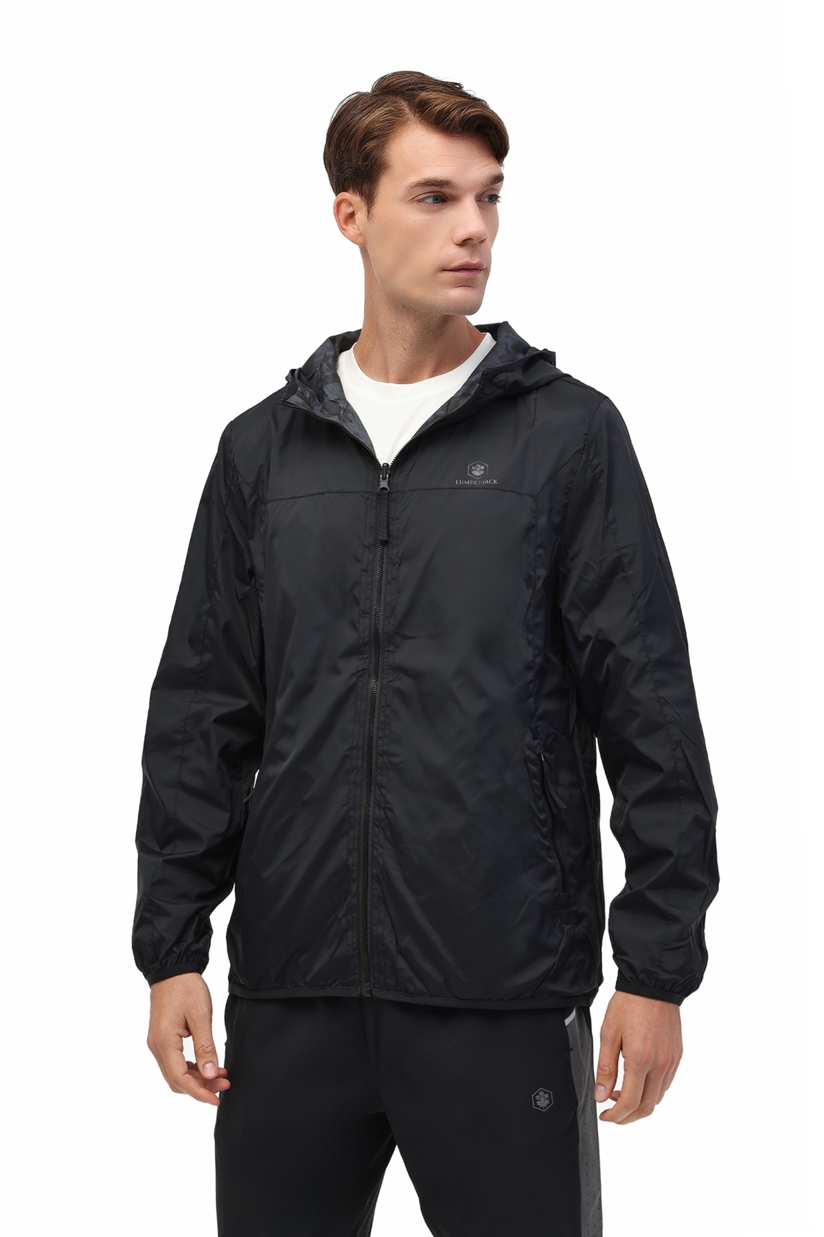 Lumberjack  ML REGNANTS 8CF024 5PR Siyah Erkek Yağmurluk - Görsel 5