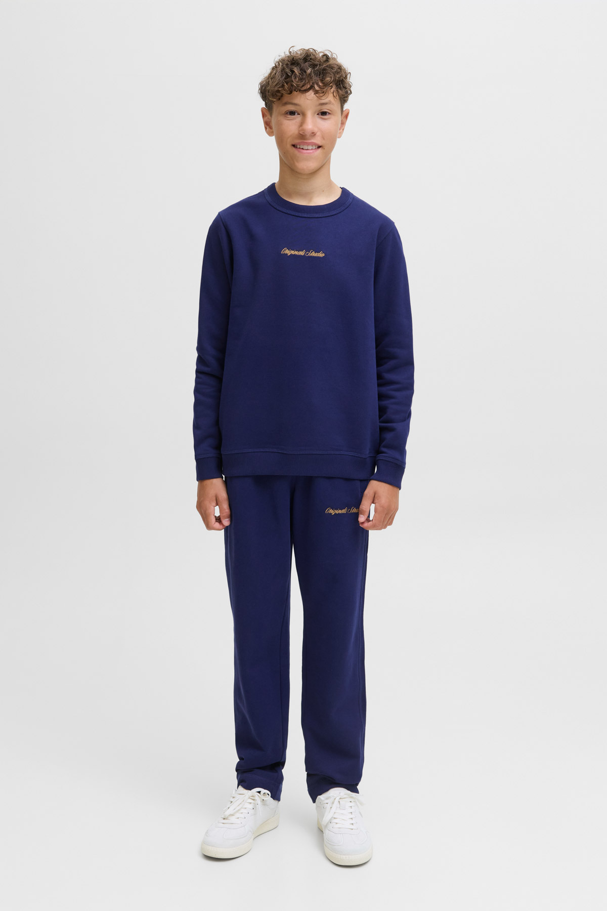 شلوار ورزشی پسرانه JPSTKANE NORREBRO SWEAT P سرمه‌ای جک اند جونز شلوار ورزشی Jack & Jones