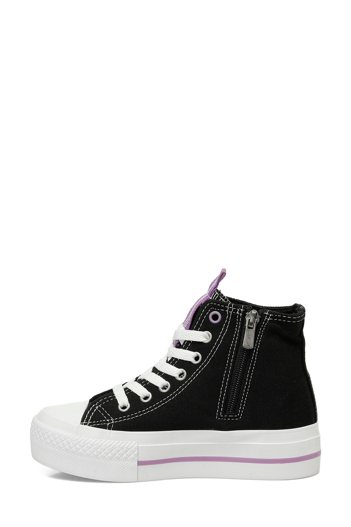 WEDNESDAY WENDE.F5FX Siyah Kız Çocuk High Sneaker - Fiyatı, Yorumları