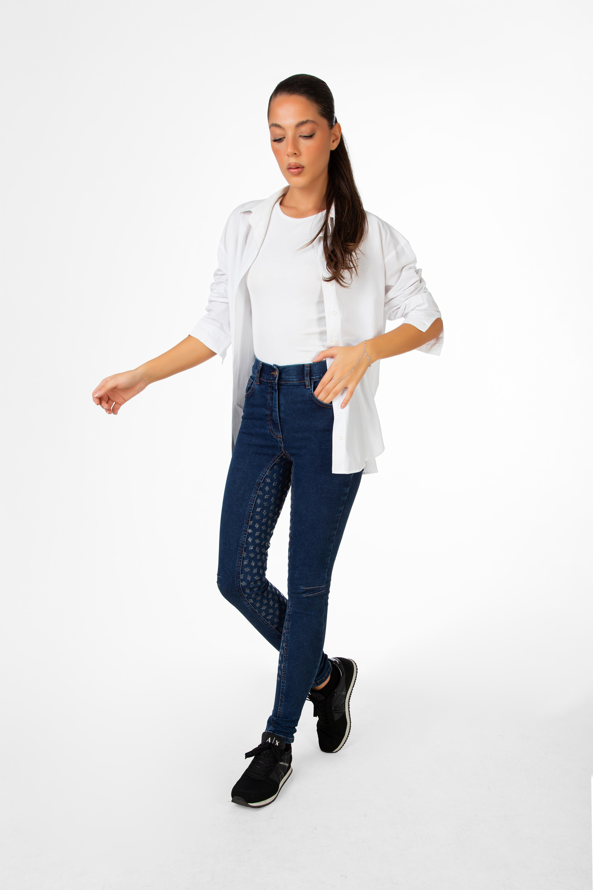 ALPHARİDER  Kot Jeans Binici Pantolon - Görsel 7