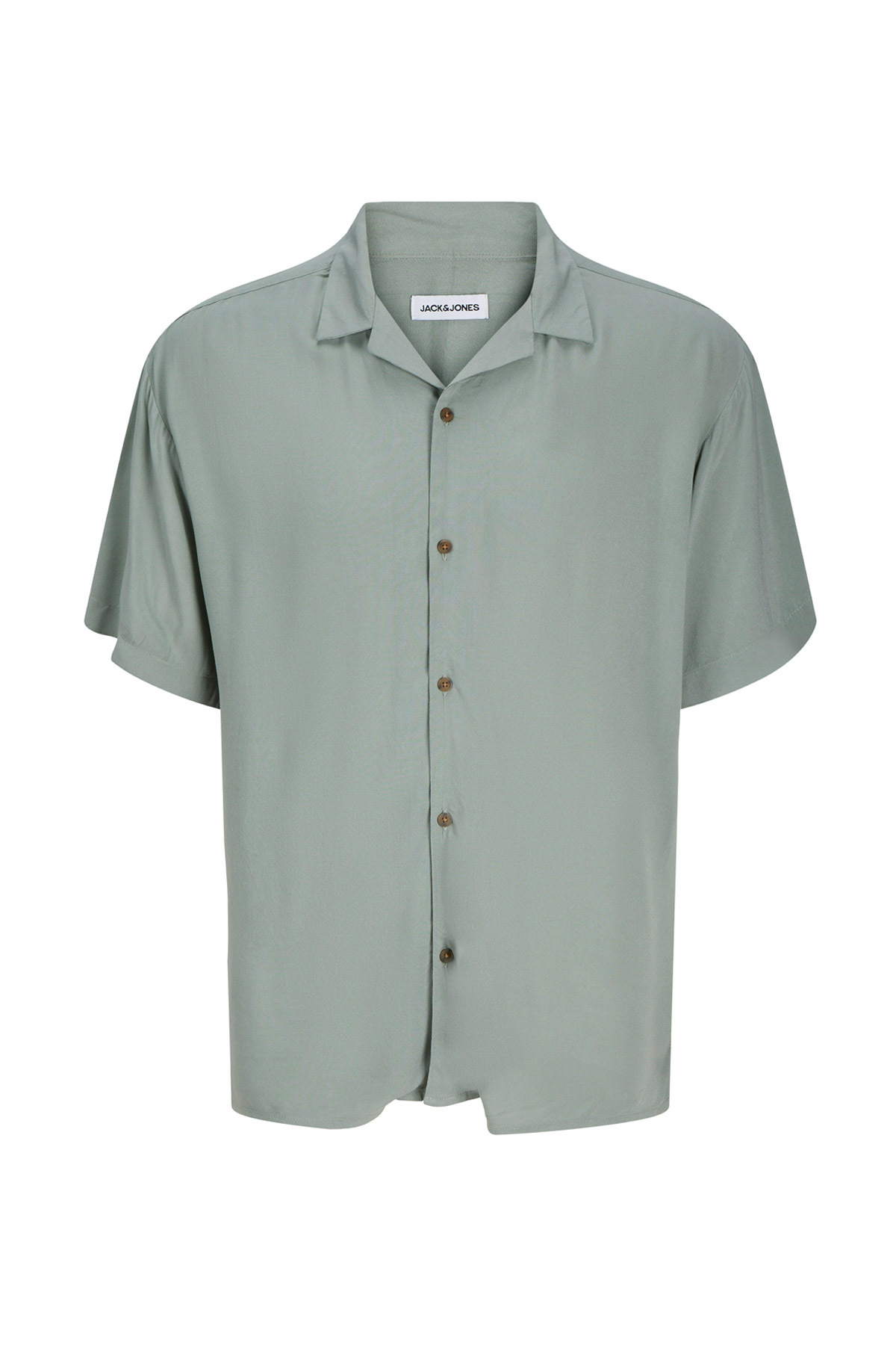 پیراهن مردانه سبز JJEJEFF SOLID RESORT جک اند جونز پیراهن Jack & Jones