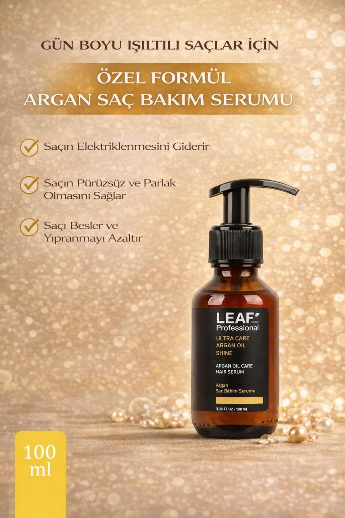 leafcolor Professional Argan Saç Bakım Serumu 100ml — LF18