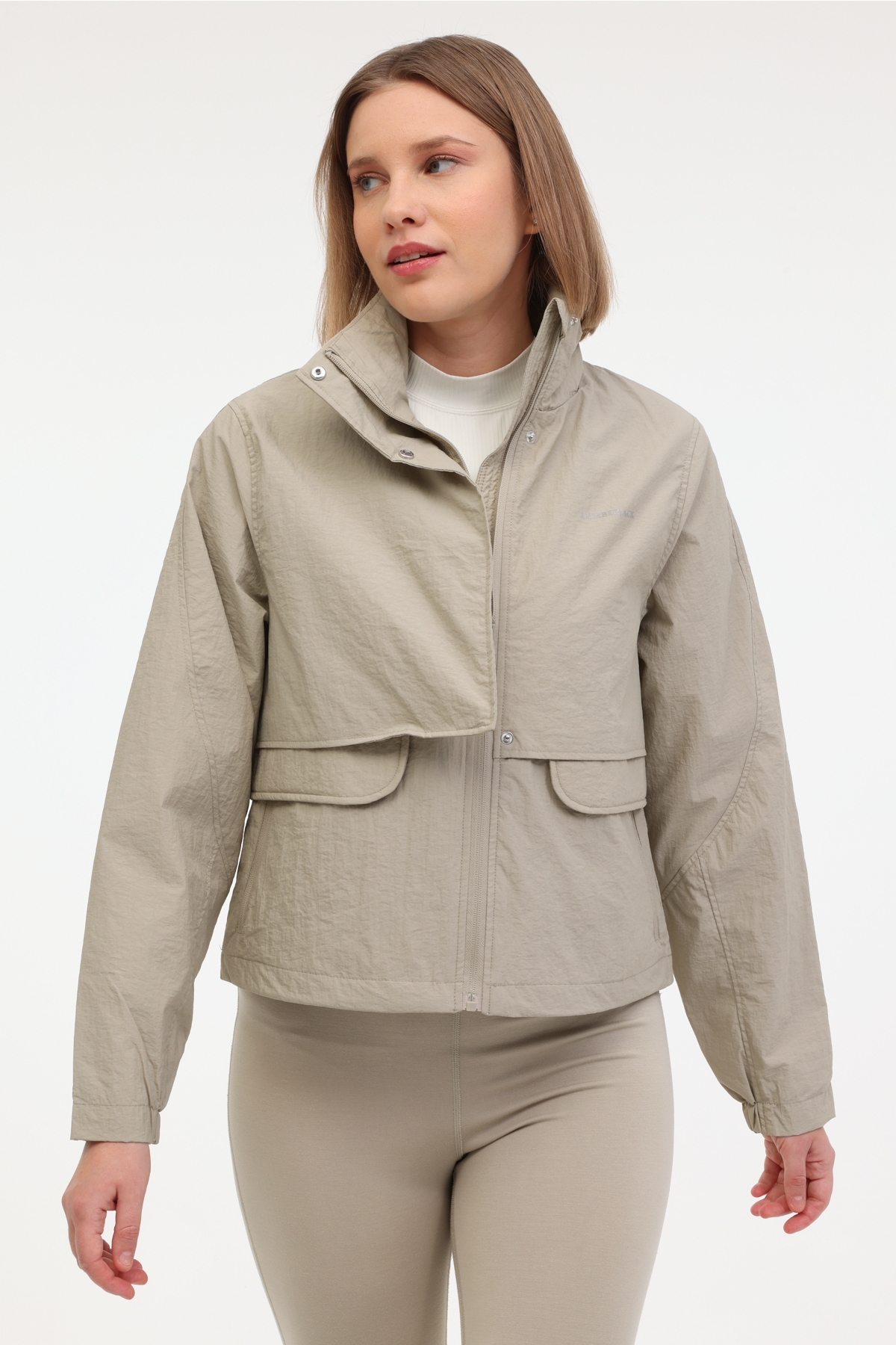 Lumberjack WL SAWYER 81102 5FX Haki Kadın Yağmurluk - Fiyatı