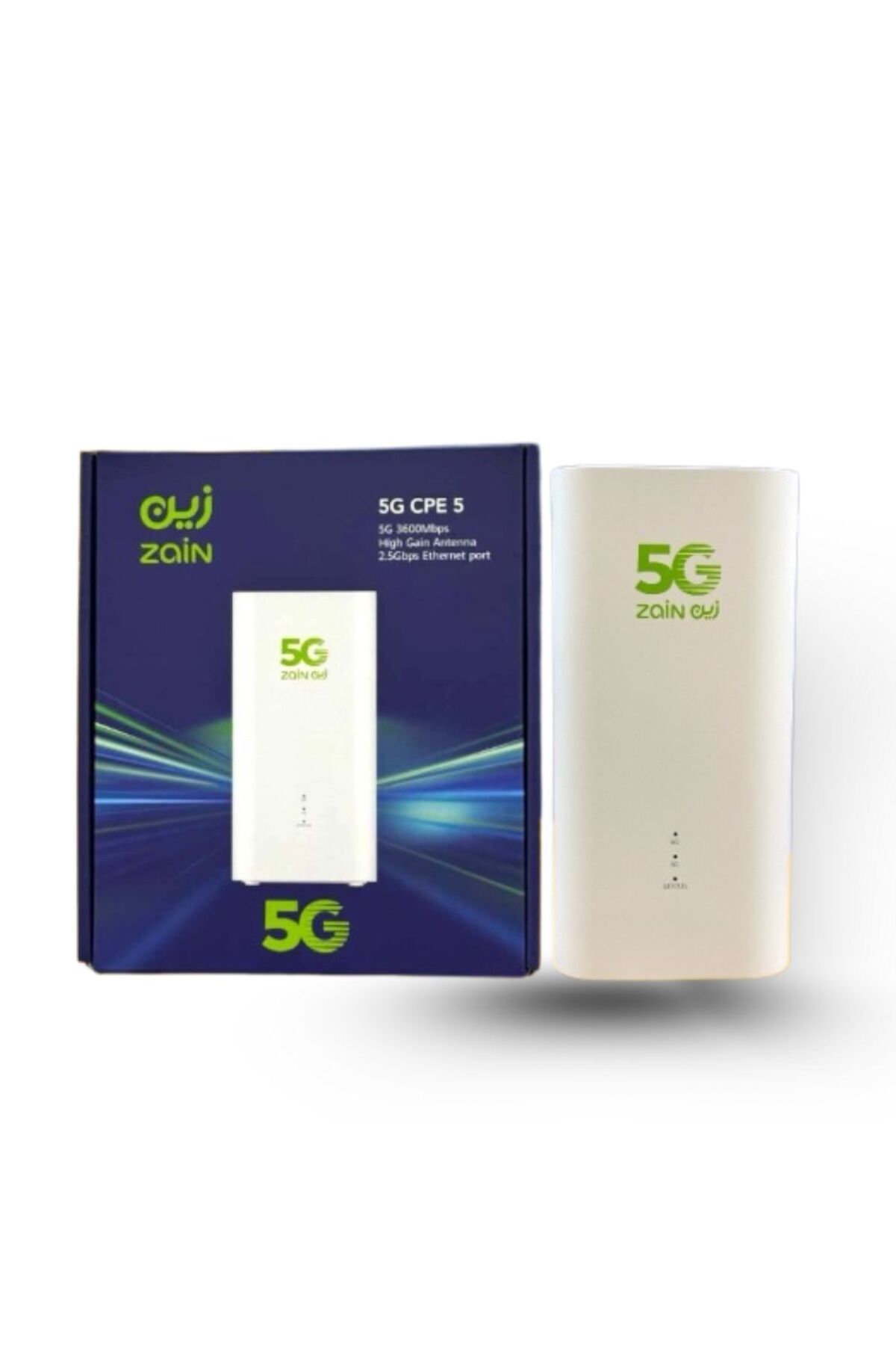 Zain 5g Router Device Zen The H155-383 Super Fast 5G CPE Router (5 Wi-Fi 6) is compatible ...