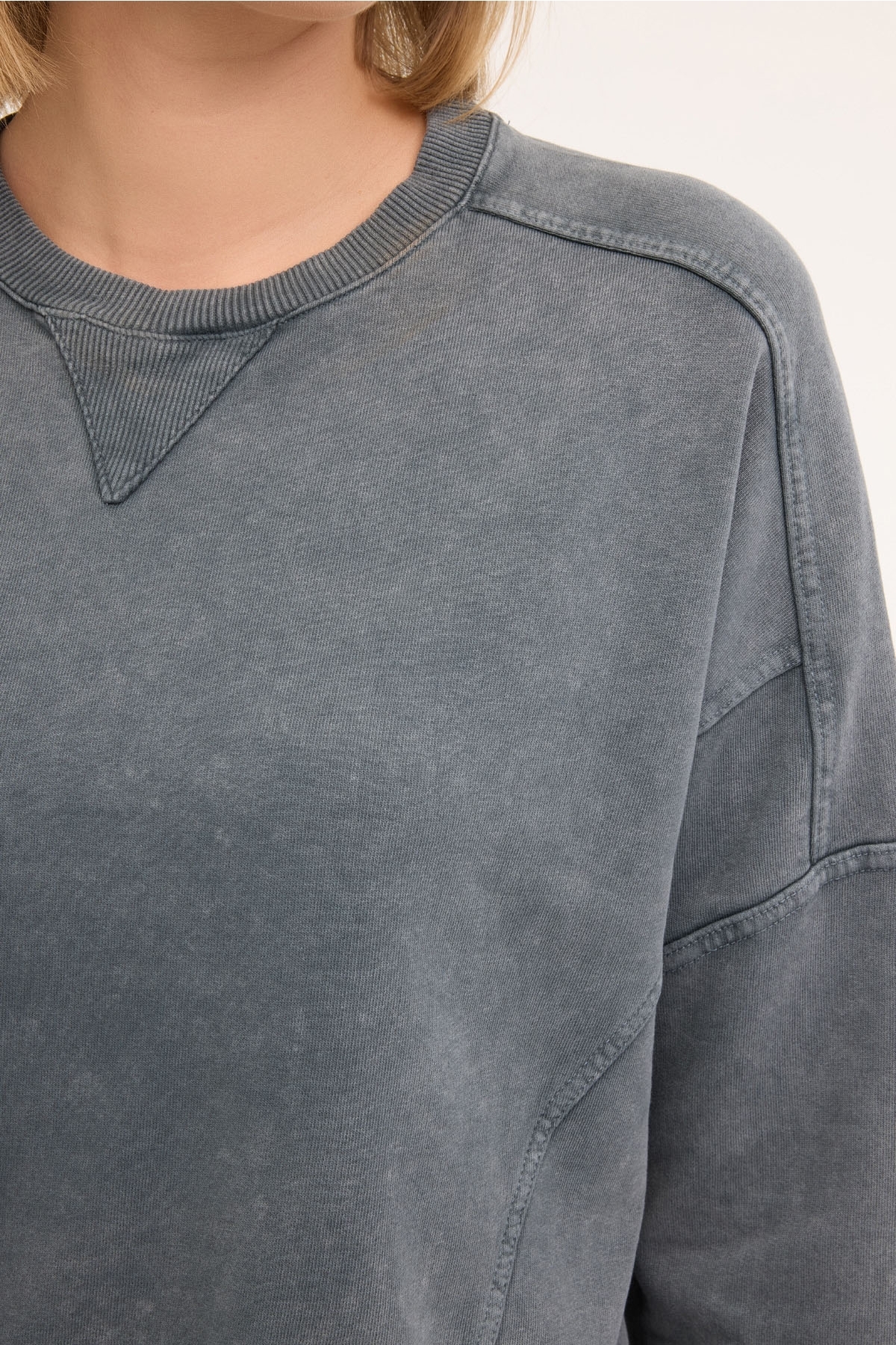 سویشرت زنانه WL BIRDIE 16SS407 4PR رنگ خاکستری