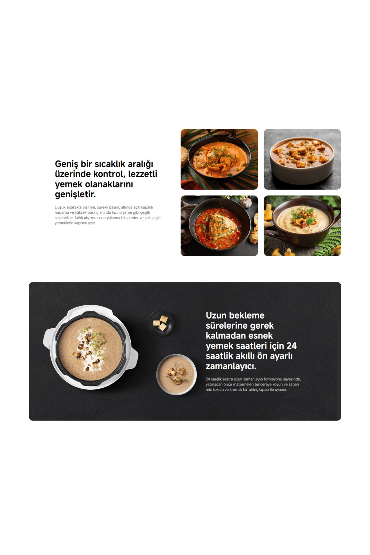 Xiaomi Electric Pressure Buharlı Pişirici 4.8L fotoğrafı 5 (önizleme)