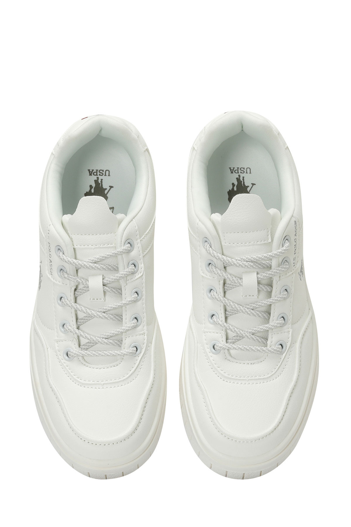 U.S. Polo Assn.  CANDY 5FX Beyaz Kadın Sneaker - Görsel 4