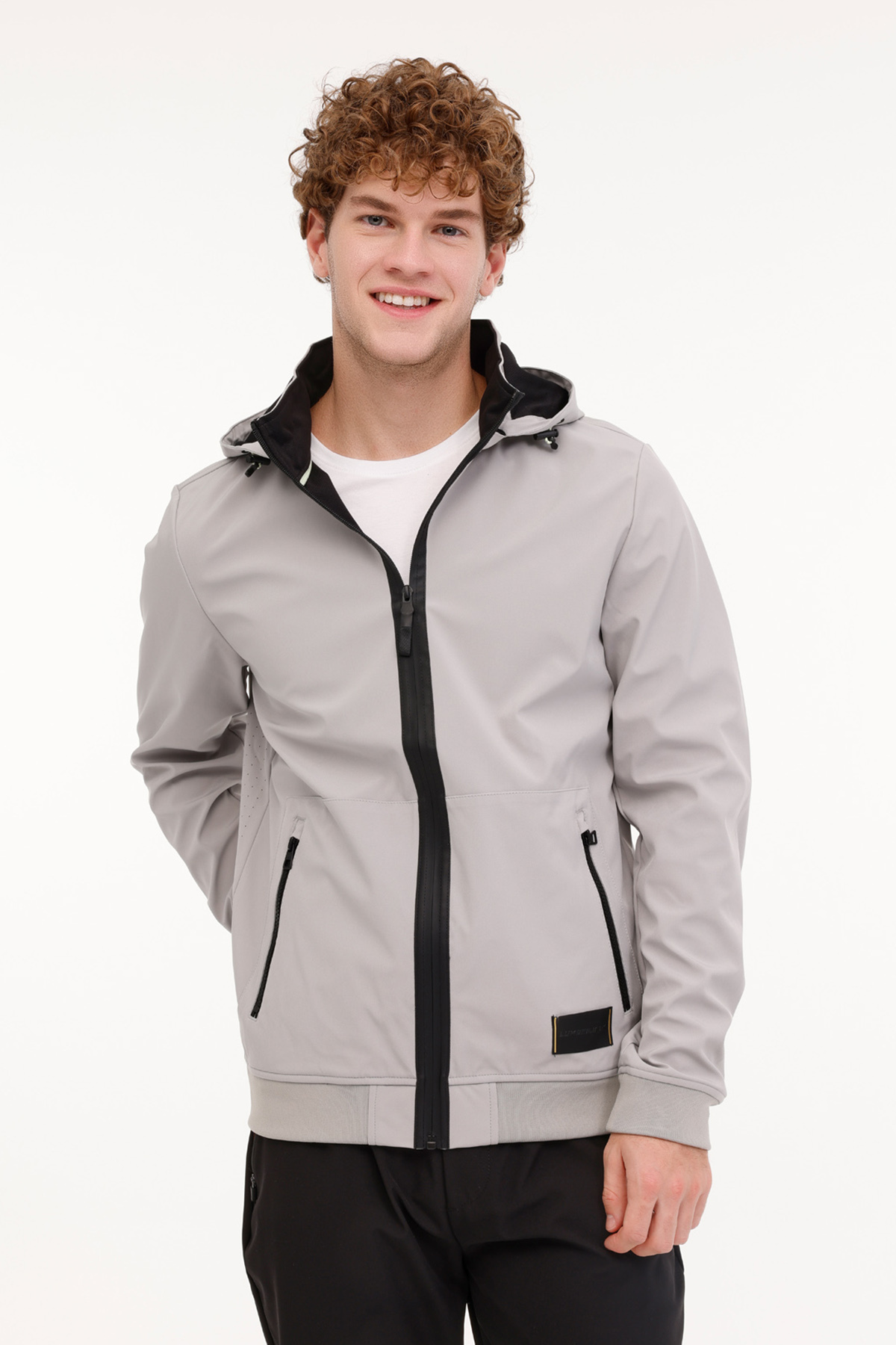 lumberjack ML GRIN 1-AFW-32 4PR Gri Erkek Softshell — خاکستری