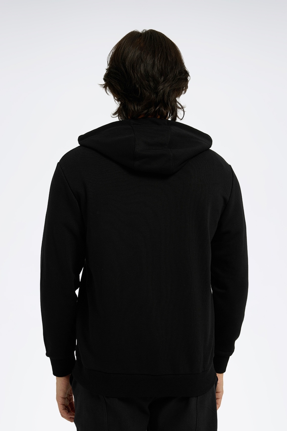 Reebok RI Left Chest Logo Siyah Erkek Sweatshirt görsel 5