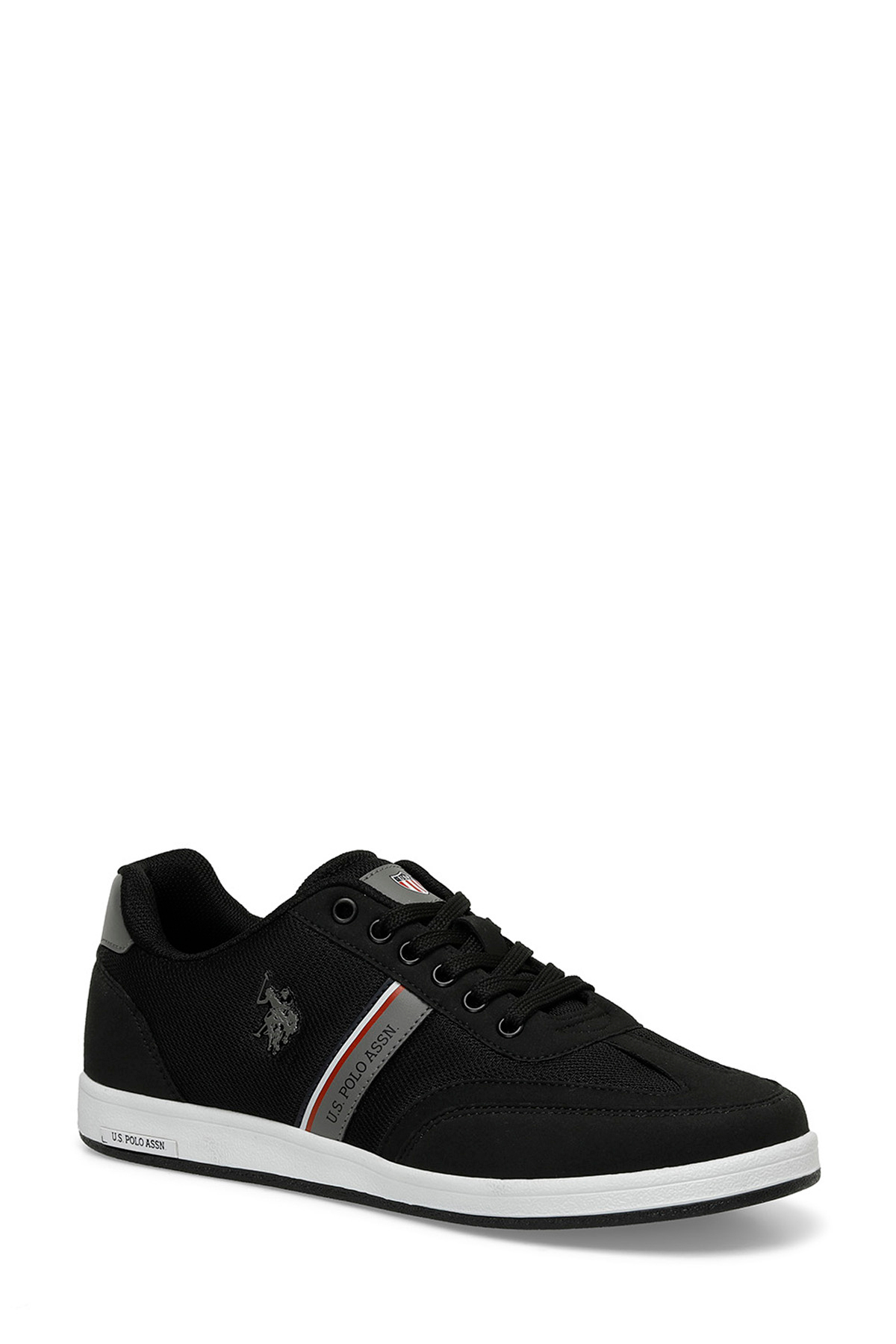 U.S. Polo Assn.  KARES 4FX Siyah Erkek Sneaker - Görsel 2