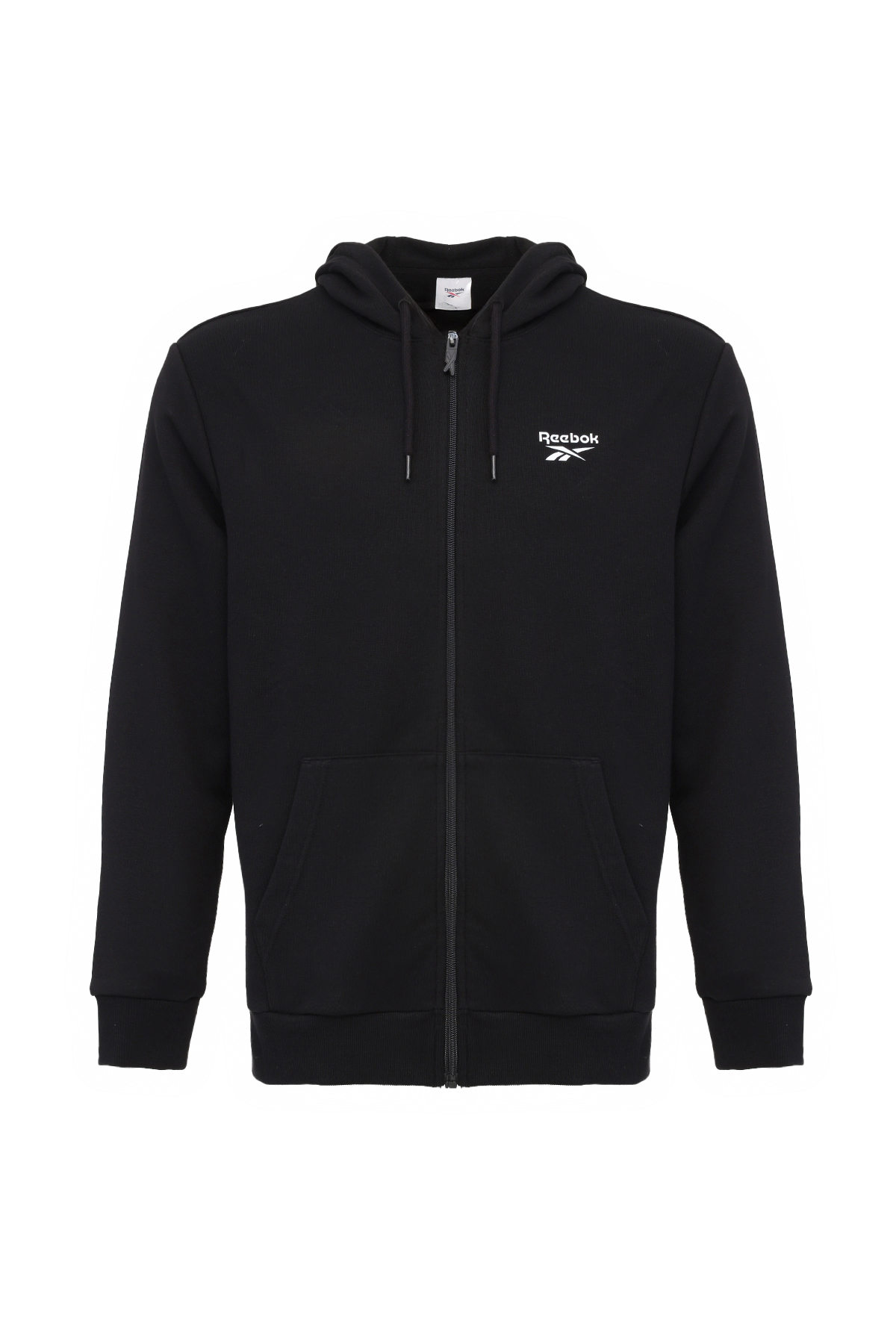 Reebok RI Left Chest Logo Siyah Erkek Sweatshirt