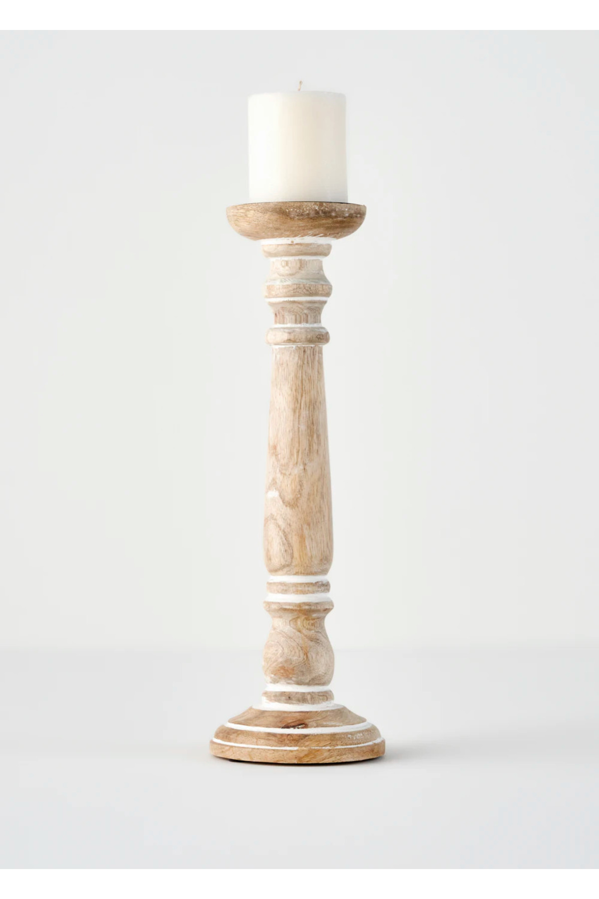 Dora Mango Tree Candlestick Natural (12x12x38 cm)