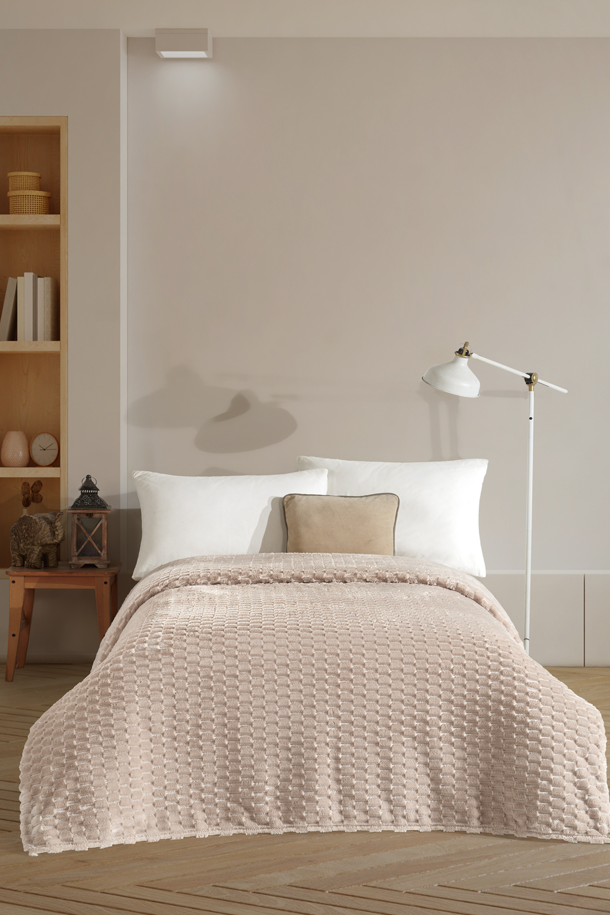 Star Blanket Double Wellsoft (180x220 cm) Cappuccino