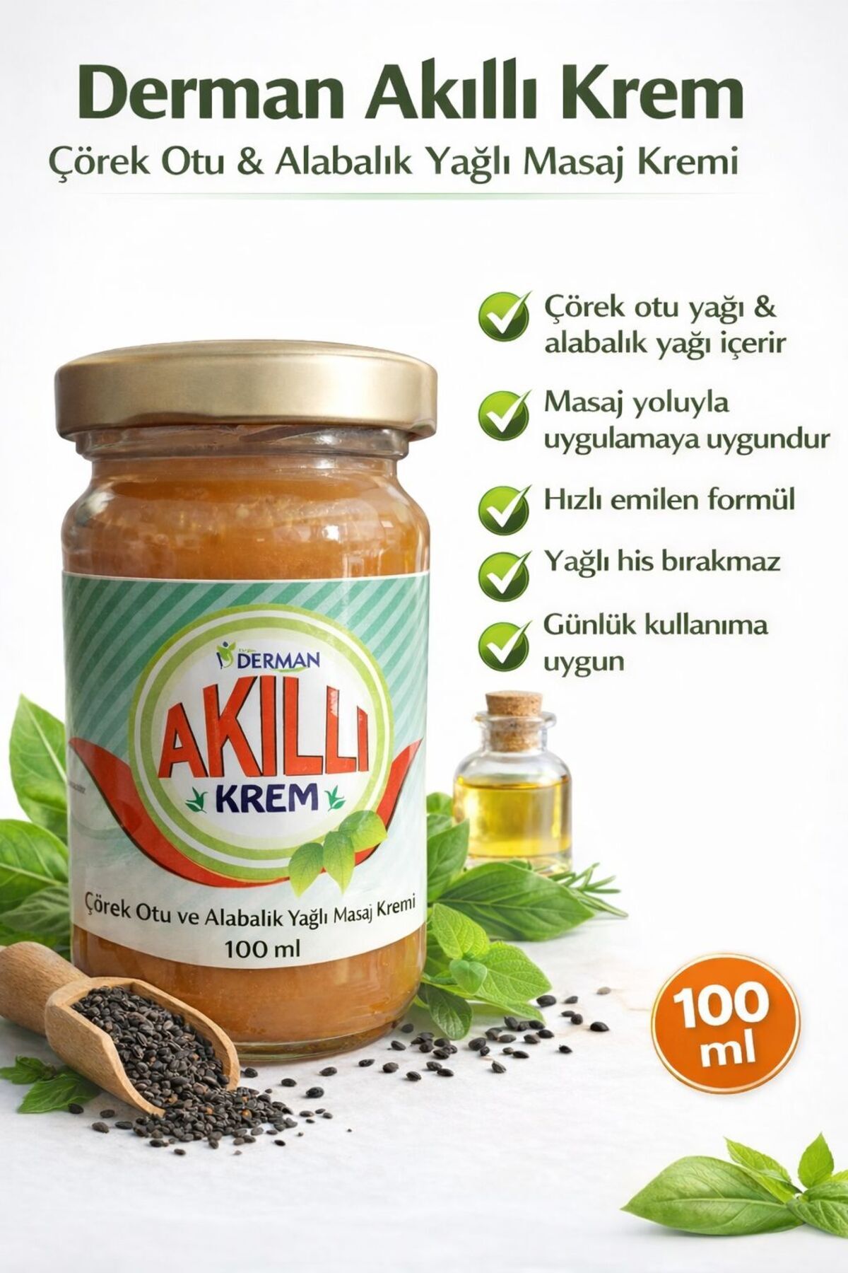 Doğa Derman Çörek Otu ve Alabalık Yağlı Akıllı Krem - Fiyatı
