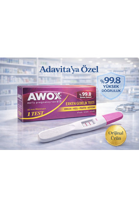 AWOX Gebelik Testi %99.8 Kesin Sonuç 5 adet