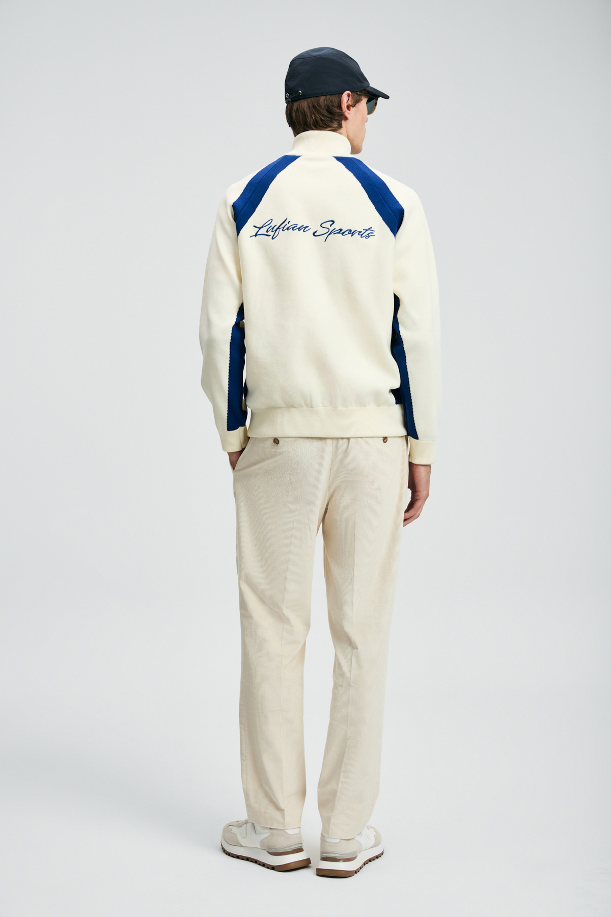 Lufian  Shıne Erkek Hırka Kırık Beyaz - Görsel 6