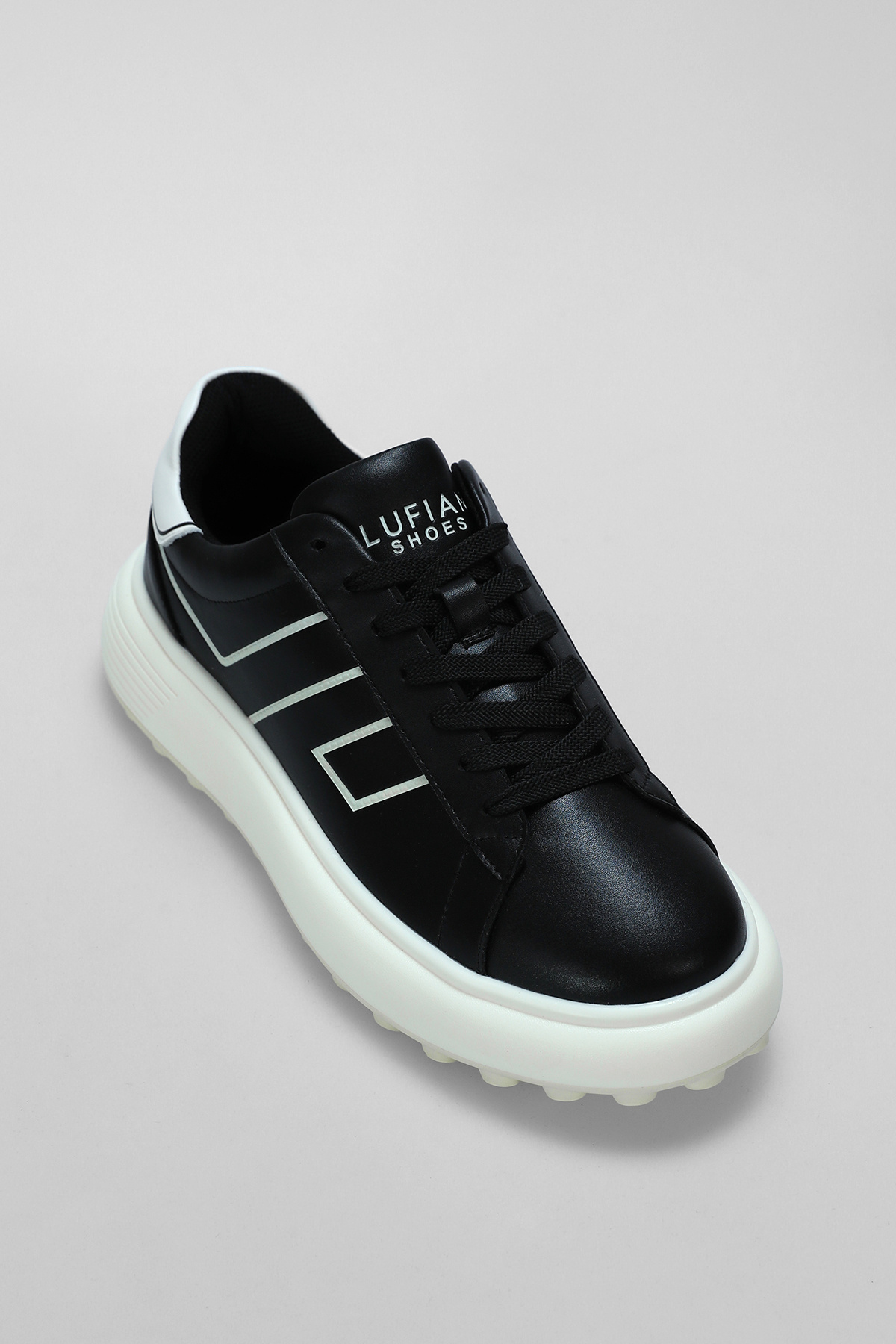 Lufian  Harold Erkek Sneaker Ayakkabı Siyah - Görsel 2