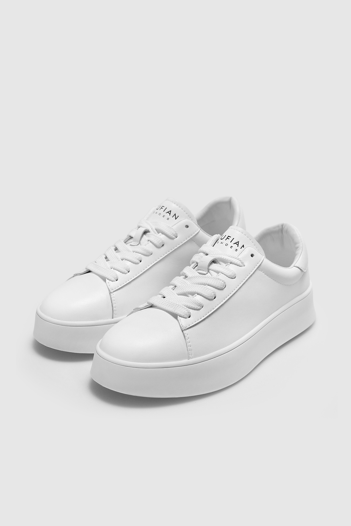 Lufian  Adel Kadın Sneaker Ayakkabı Beyaz - Görsel 4