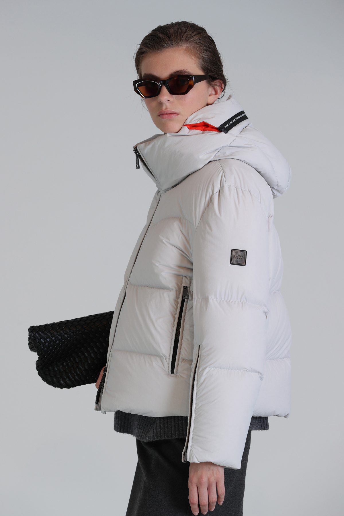 Lufian  Shay Kaz Tüyü Kadın Mont Taş