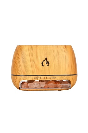 EN SİGA Hava Nemlendirici Tuz Lambalı Tuz Hediyeli Humidifier 200 ml Salt Lam...
