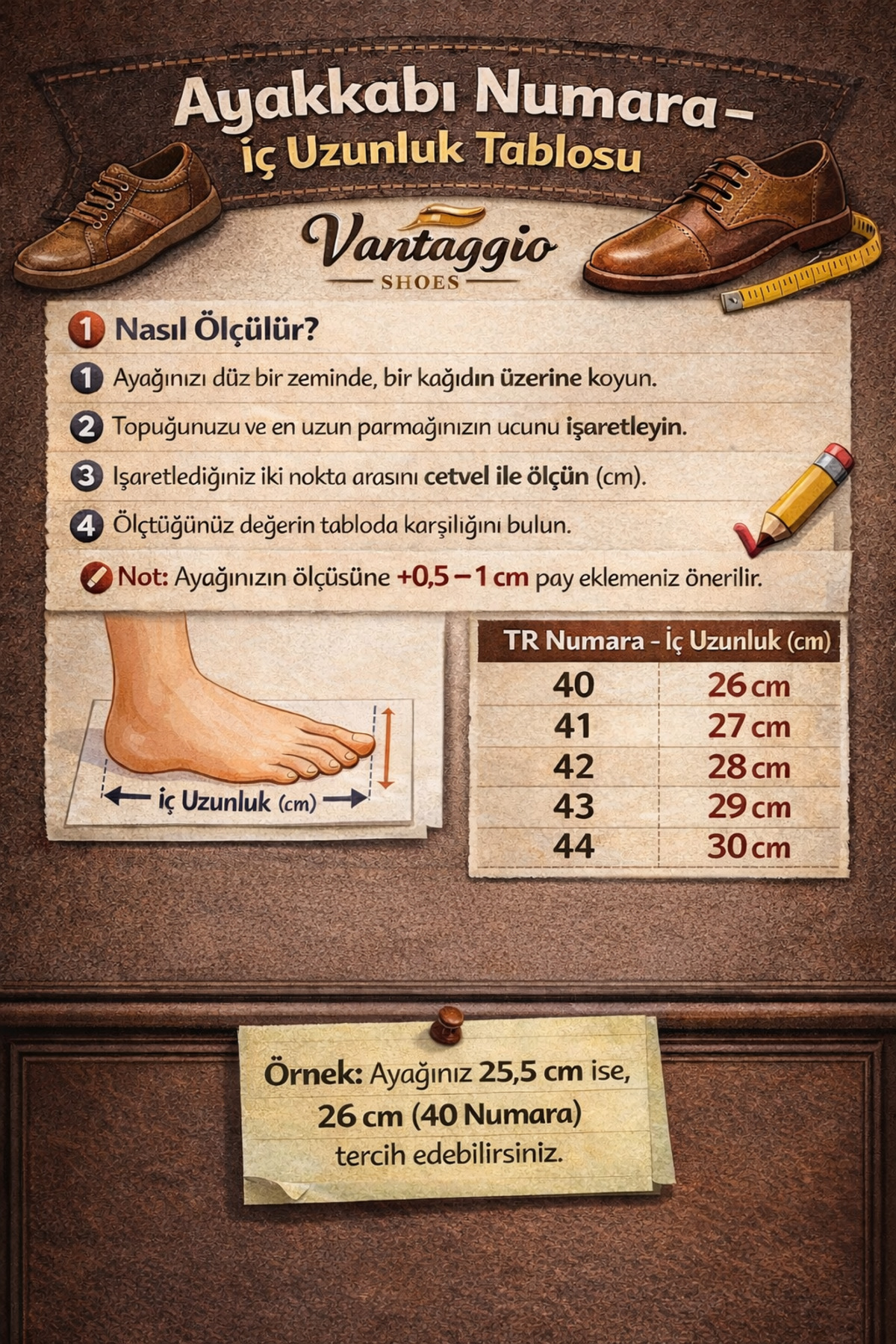 Vantaggio Angelo Kahverengi %100 Hakiki Deri Erkek Klasik Günlük Ayakkabı görsel 8