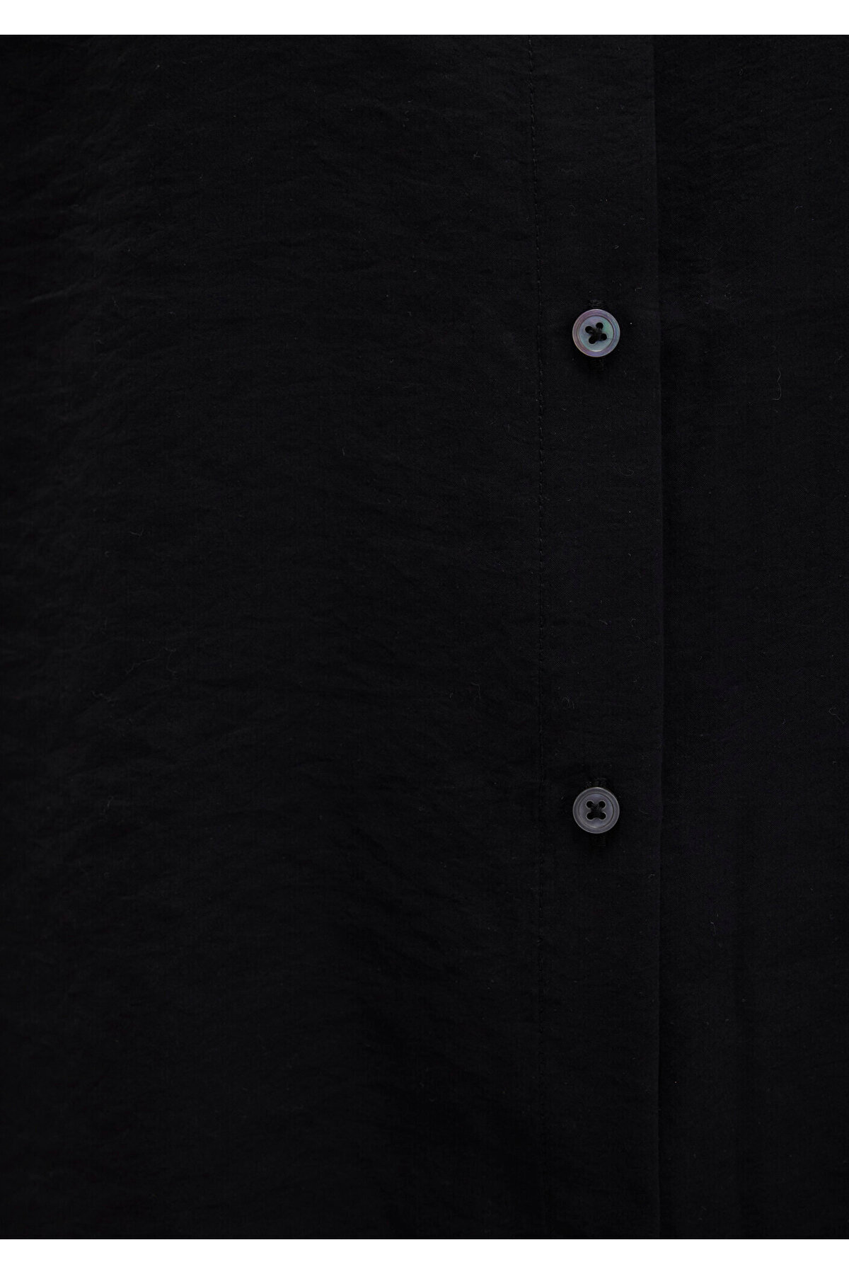 (TENCEL™) Liyosel Karışımlı Siyah Gömlek Regular Fit / Normal Kesim 1211374-900 — مشکی p00001911 — تصویر 7 از 7