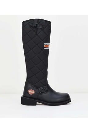 Harley Davidson - LACONİA 644 BLACK DERİ KADIN BOT