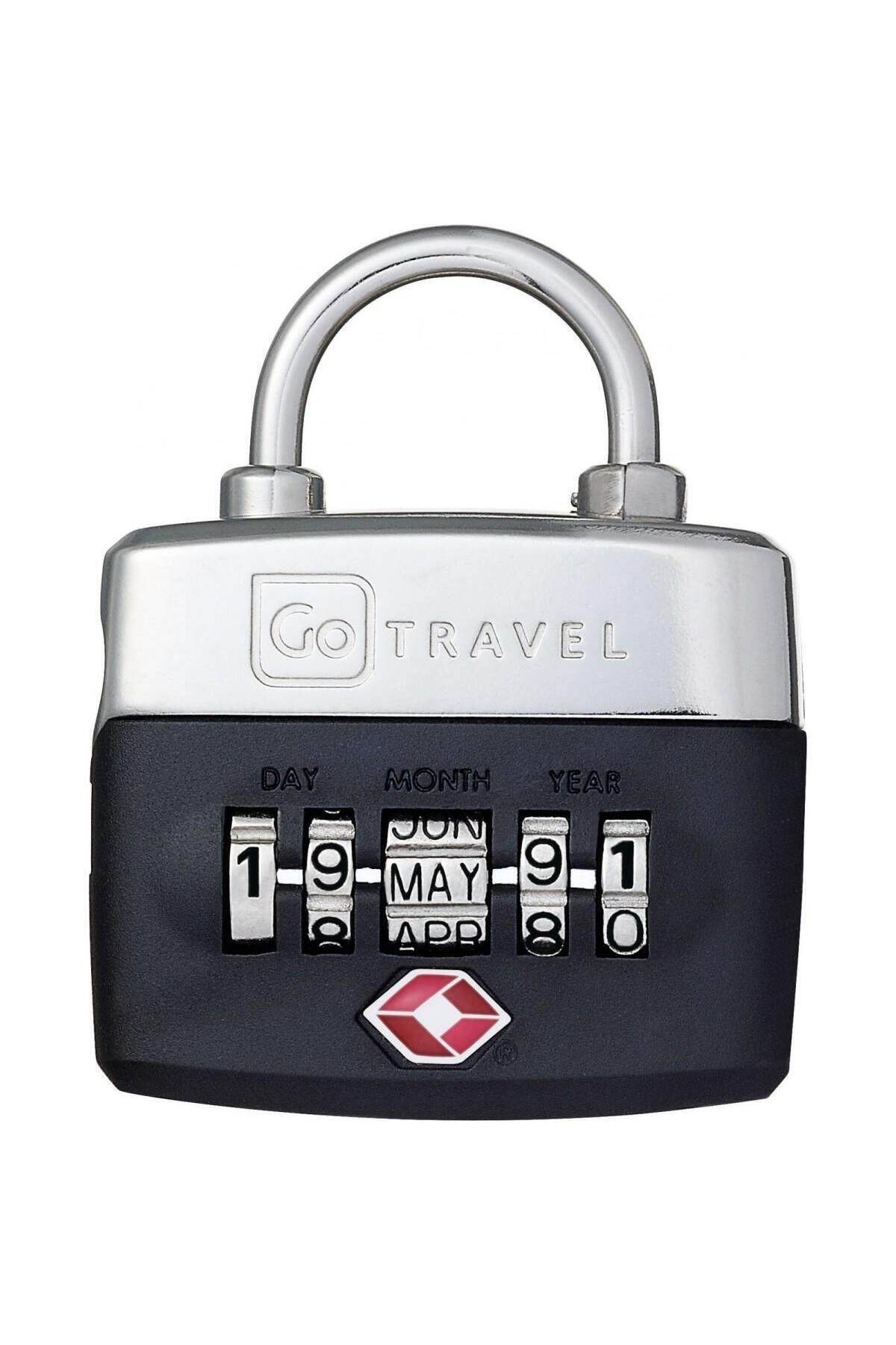 Go Travel Birthday Şifreli Bagaj Kilidi 355-BLK fotoğrafı 2 (önizleme)