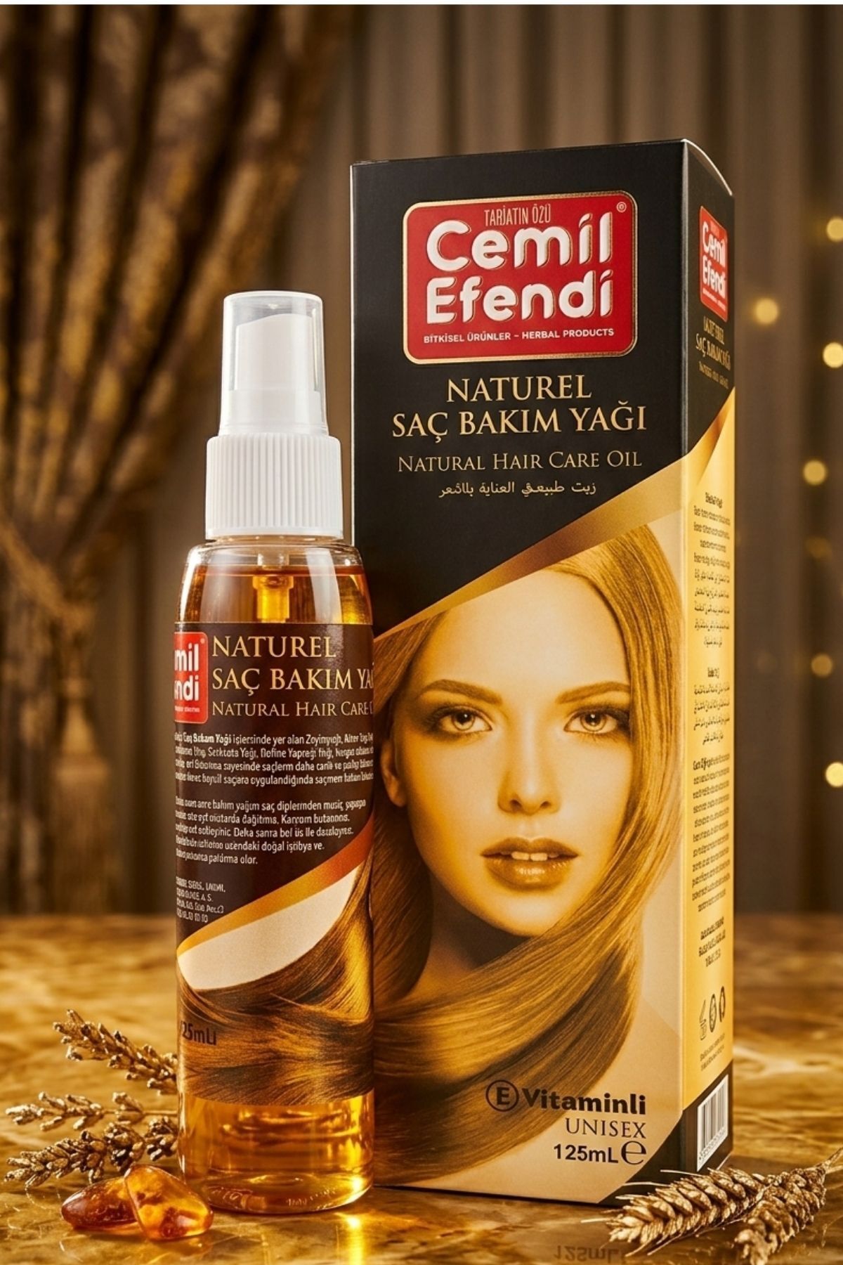 Cemilefendi Saç Bakım Yağı 125 ml — SAÇ BAKIM YAĞI CEMİL EFENDİ 125ml