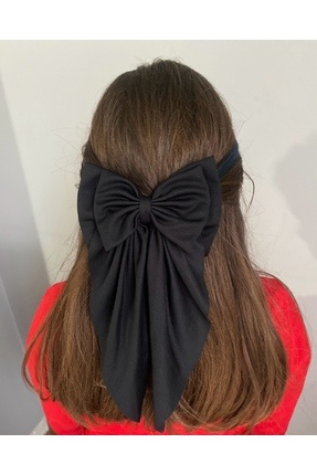 WhiteArt Zarif Büyük Çift Katlı Otomatik Uzun Boy Fiyonk Toka