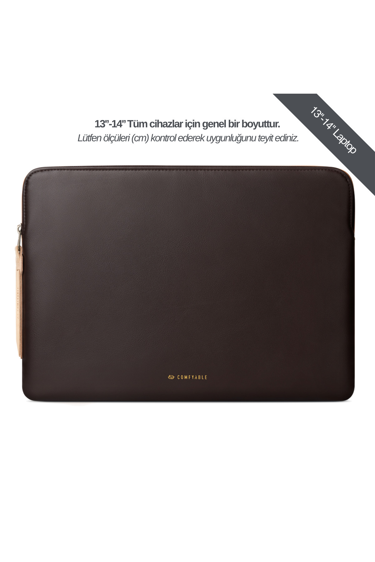 Comfyable  13"-14" Laptop Kılıfı MacBook Air/Pro - M1/M2/M3/M4/M5 Uyumlu, Suya Dayanıklı