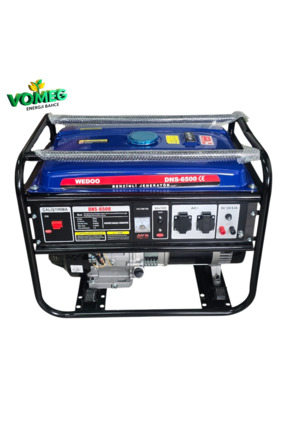 WEDOO Benzinli Jeneratör 6,5 kva-ipli-Monofaze