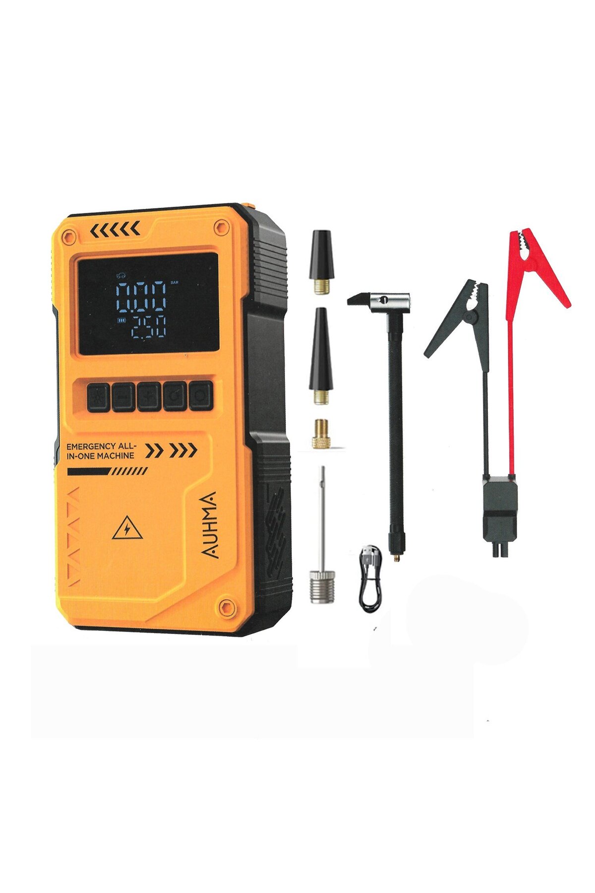 Auhma A8822 Jump Starter 4'ü 1 Arada Akü Takviye Cihazı