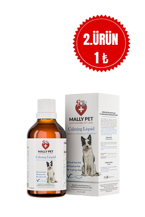 MALLY PET PROFESSIONEL PET CARE Köpekler İçin Rahatlama ve Sakinleşmeyi Deste...