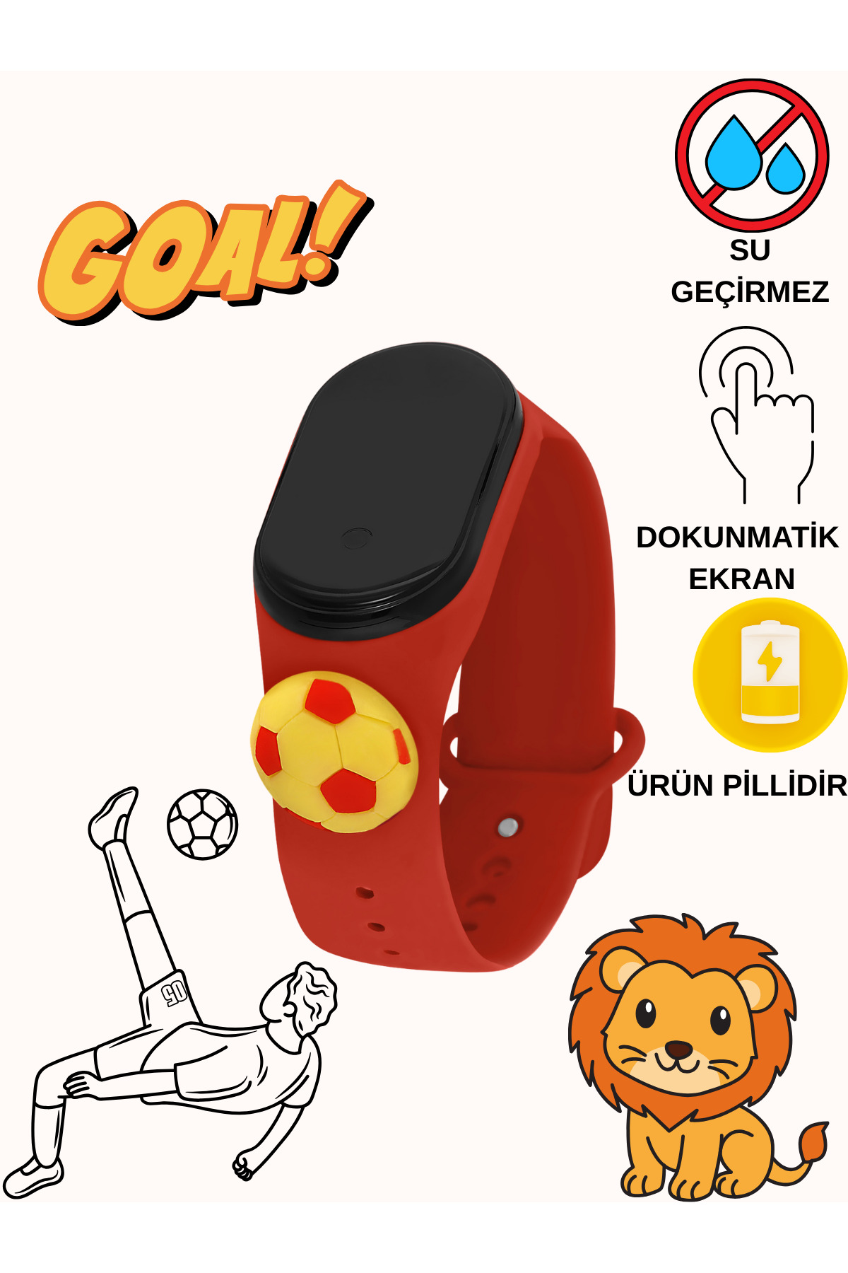 Children's Watch with Digital Led Display Figure (WATERPROOF) TCTSR007303S0428