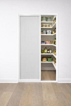 Kamataş PLİSE AKORDİYON SÜRME KAPI İSTENİLEN ÖLÇÜDE YAPILIR (MAX 110x240) GRİ...