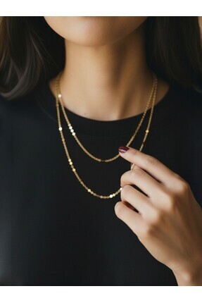 Allurist Jewerly Ezme Zincir Çelik Kolye