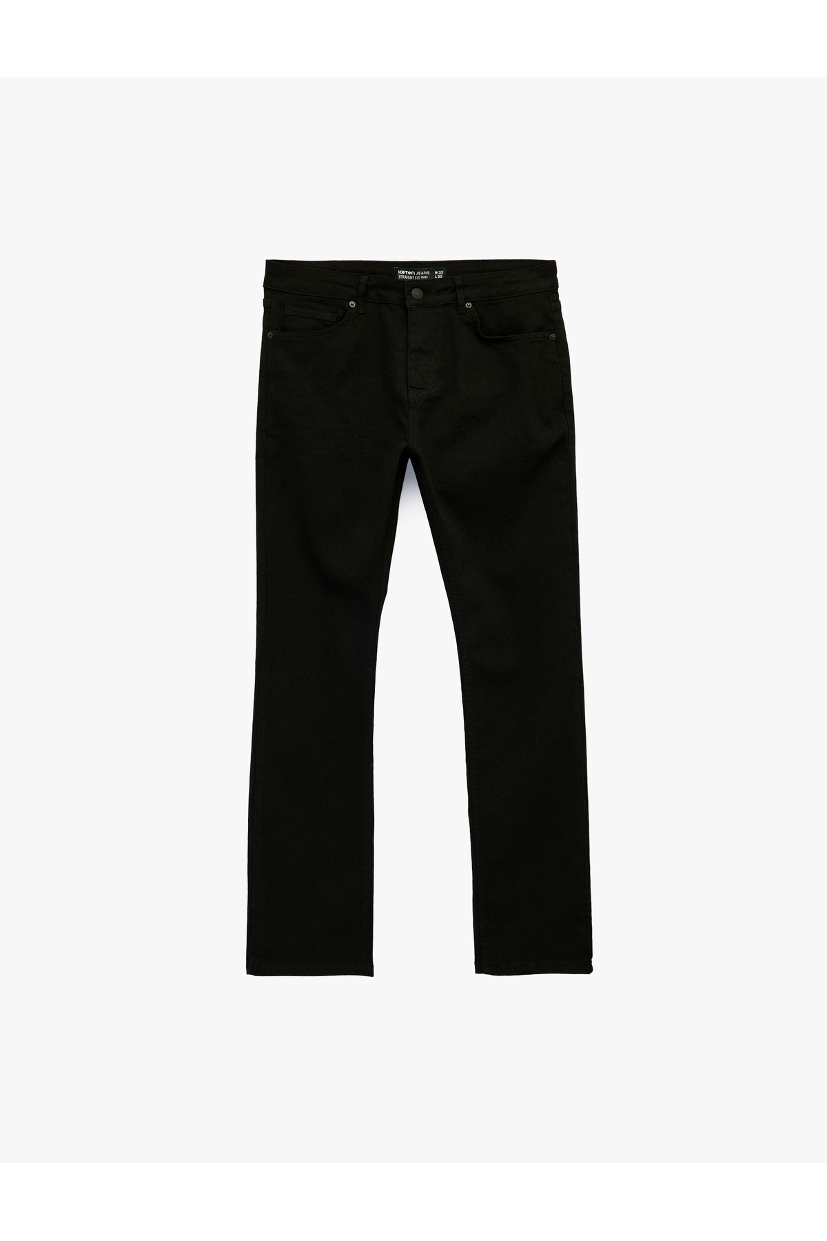 Koton  Normal Bel Pamuklu Straight Fit Jean Pantolon - Mark Jean - Görsel 2