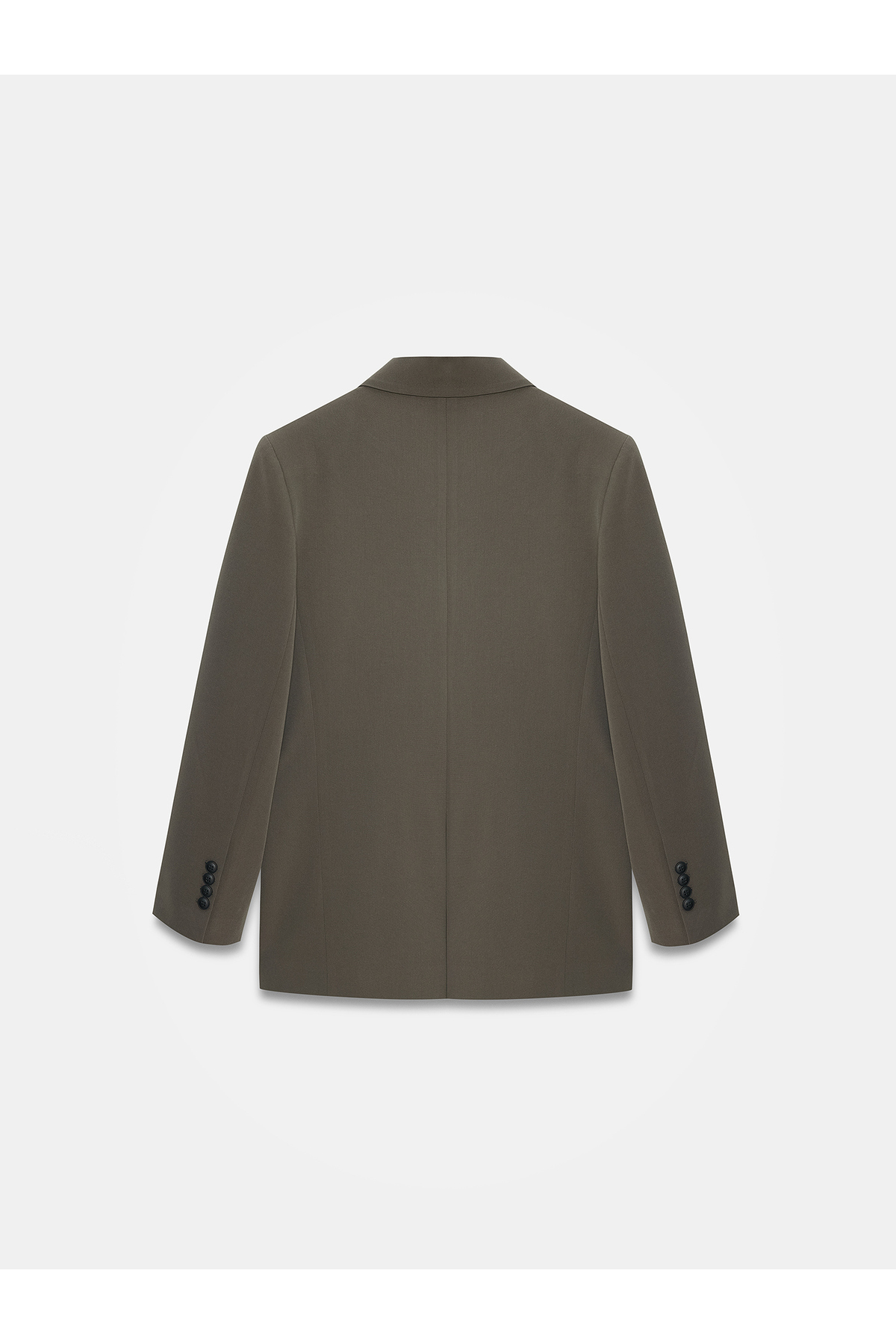 Dilvin 60784 Kruvaze Blazer Ceket-Haki görsel 6
