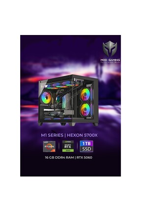 OEM Vortex Amd Ryzen 7 5700X | RTX5060 | 16GB Ram | 1 Tb SSD 6000/4000 Mb/s O...