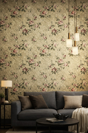 Decorasyonel Gold & Silver 5 m2 Duvar Kağıdı 170417